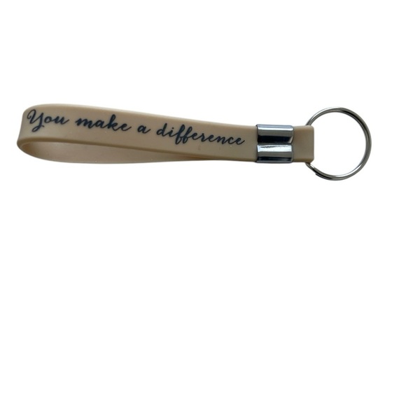 Inspirational Silicone Key Ring - Picture 3 of 3